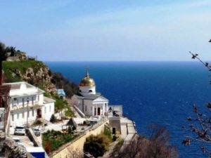 Экскурсии по Севастополю. Монастырь на мысе Фиолент. 